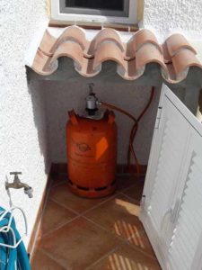 Kontrollieren der Gasanlage